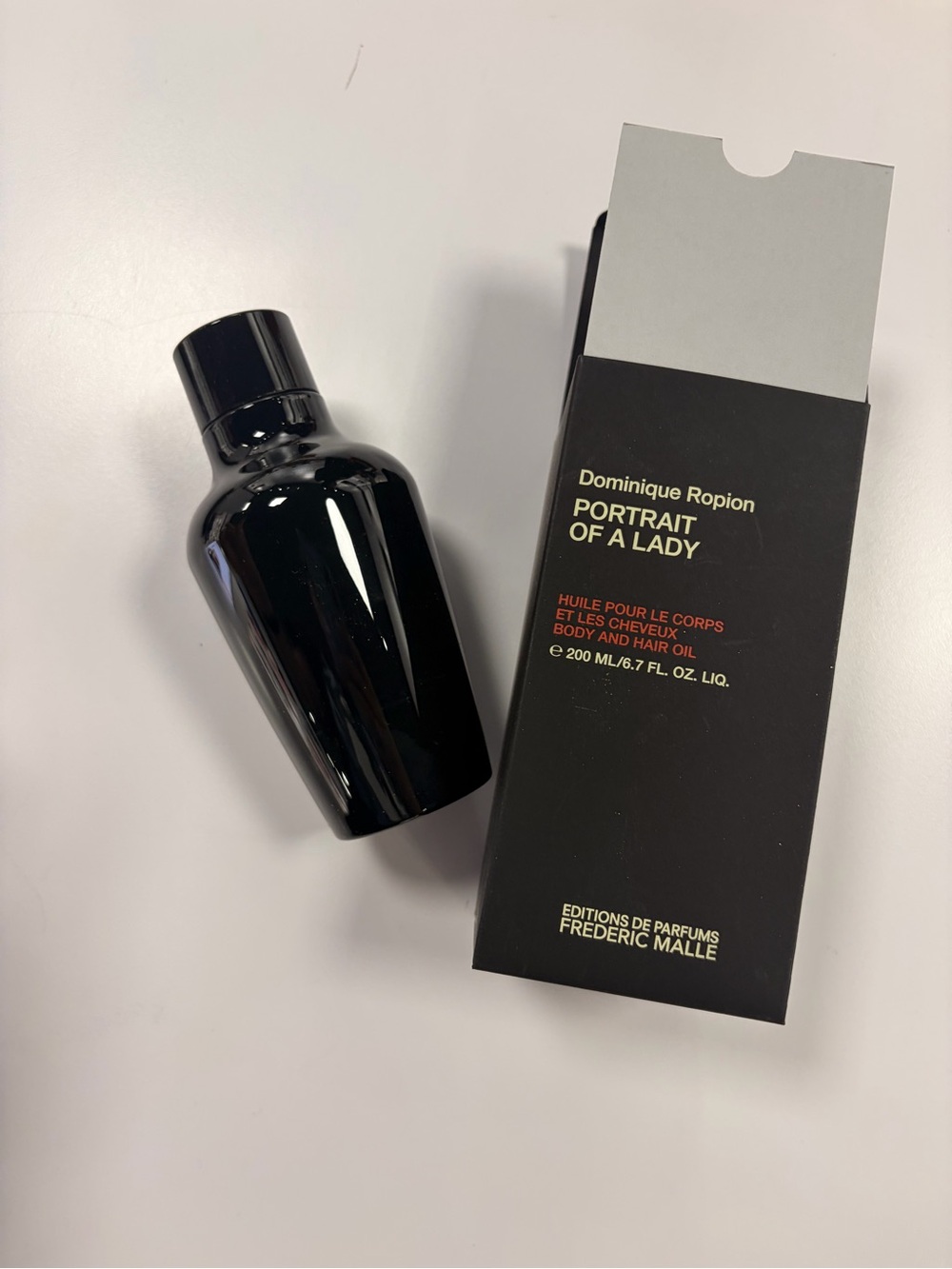 Frederic Malle Portrait of a Lady Body Hair Oil 200ml 6.7oz Dominique Ropion NIB